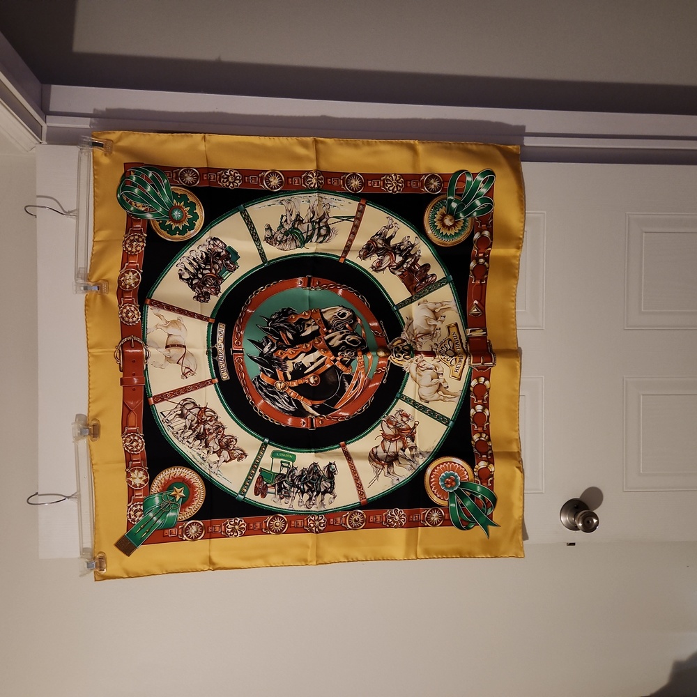 Silk scarf by Hermes